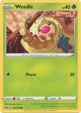 Weedle - 001/198 - Common