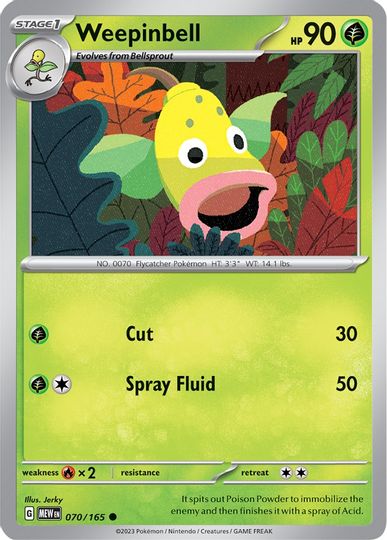 Weepinbell - 070/165 - Common