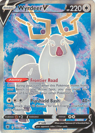 Wyrdeer V - 180/189 - Full Art Ultra Rare