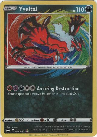 Yveltal - 046/072 - Amazing Rare