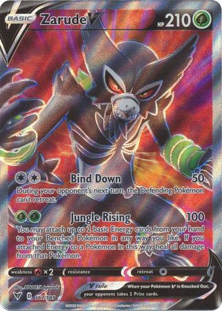 Zarude V - 167/185 - Full Art Ultra Rare