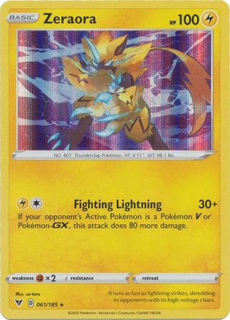 Zeraora - 061/185 - Holo Rare