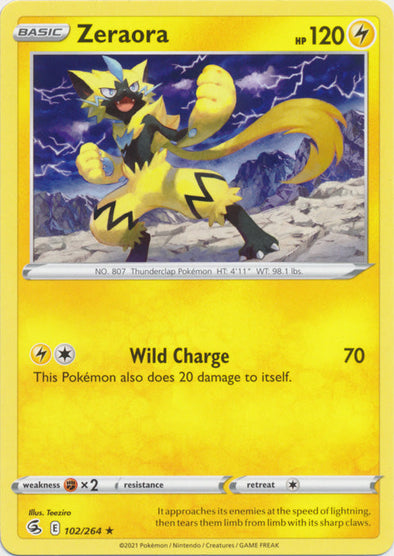 Zeraora - 102/264 - Rare