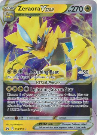 Zeraora VSTAR - 055/159 - Ultra Rare