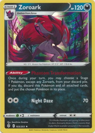 Zoroark - 103/203 - Holo Rare