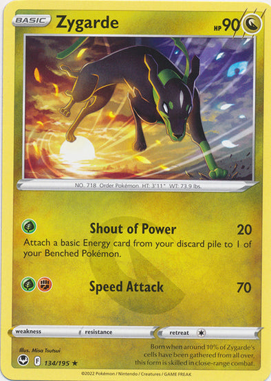 Zygarde - 134/195 - Rare