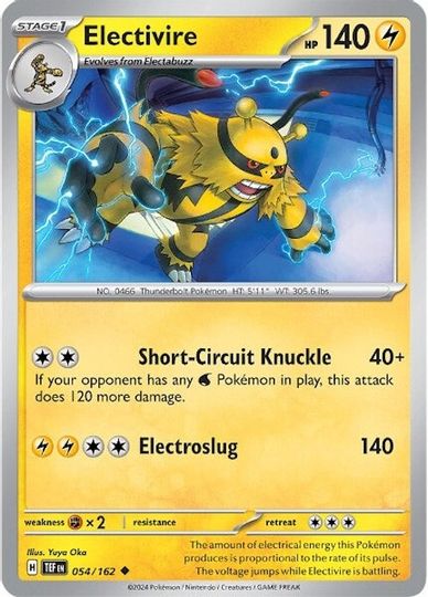 Electivire - 054/162 - Uncommon