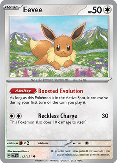 Eevee - 143/191 - Common