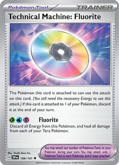 Technical Machine: Fluorite - 188/191 - Uncommon