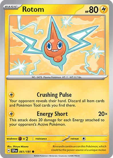 Rotom - 061/191 - Common