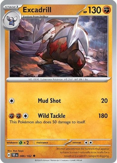 Excadrill - 086/162 - Uncommon