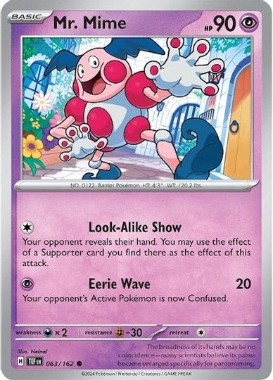 Mr. Mime - 063/162 - Common