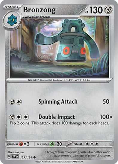 Bronzong - 127/191 - Common