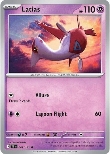 Latias - 067/162 - Uncommon